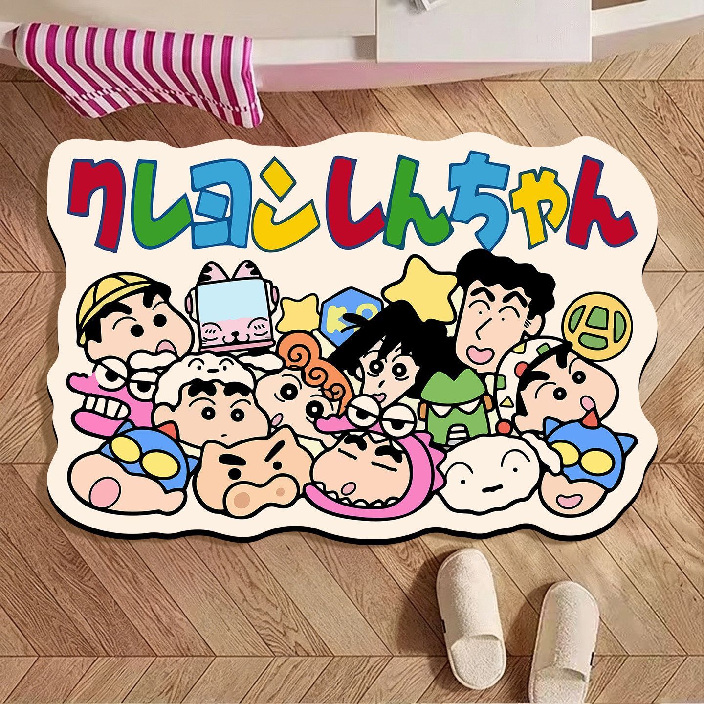 Crayon Shin‑chan Irregular Bat - Home Goods Bathroom Mats 评论和价格
