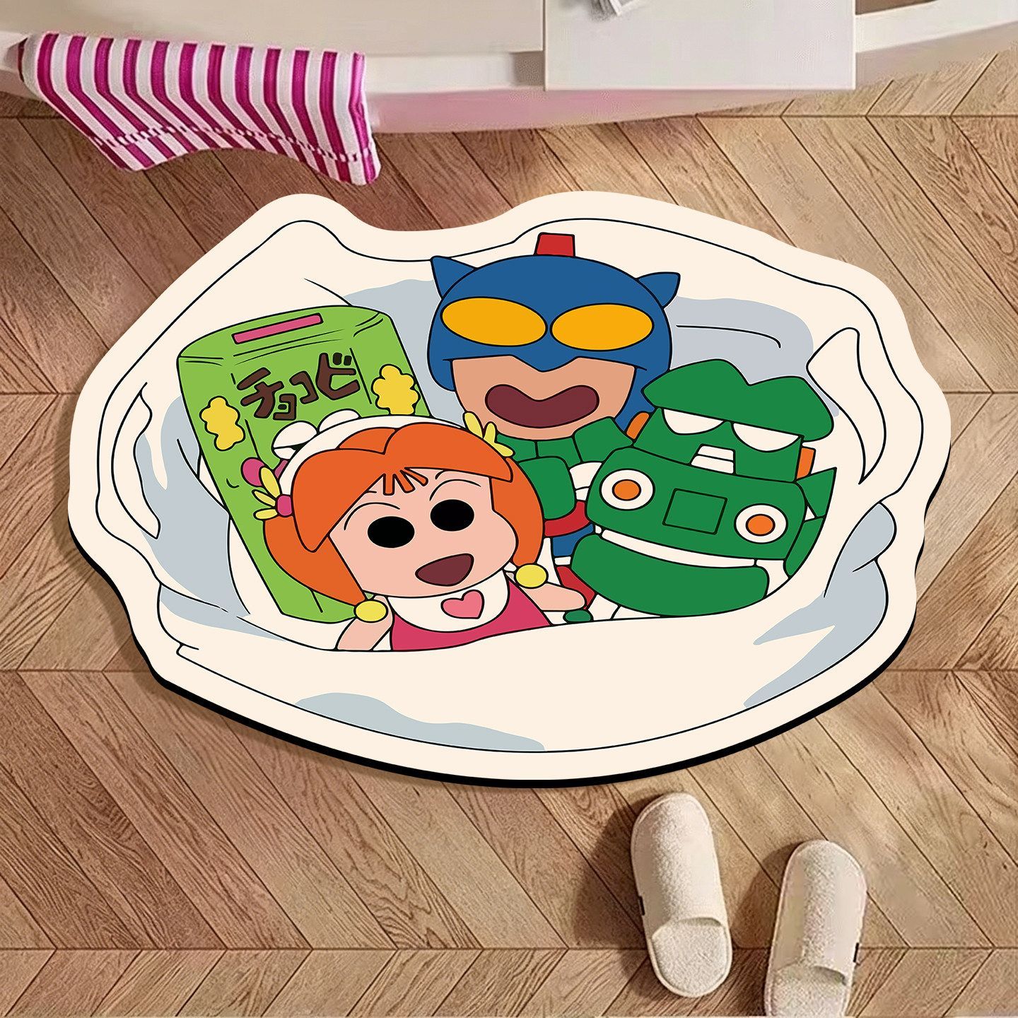 Crayon Shin‑chan Irregular Bat - Home Goods Bathroom Mats 评论和价格