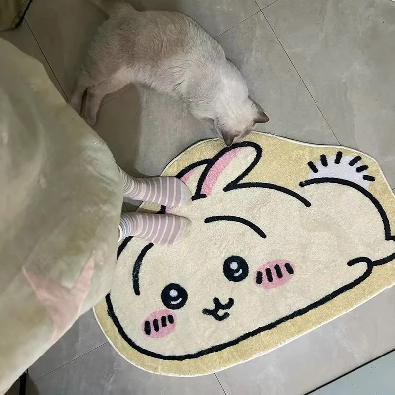 Hot Chiikawa Cartoon Rug Anime - Home Bathroom Supplies 评论和价格