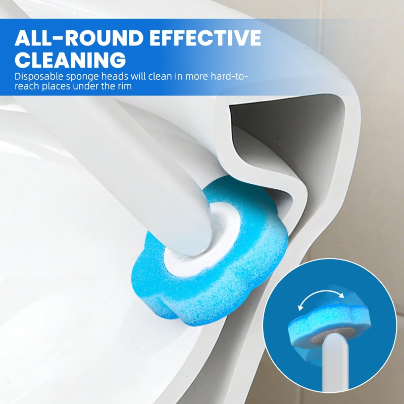 Toilet Brush With Disposable R - Home Bathroom Upgrades 评论和价格