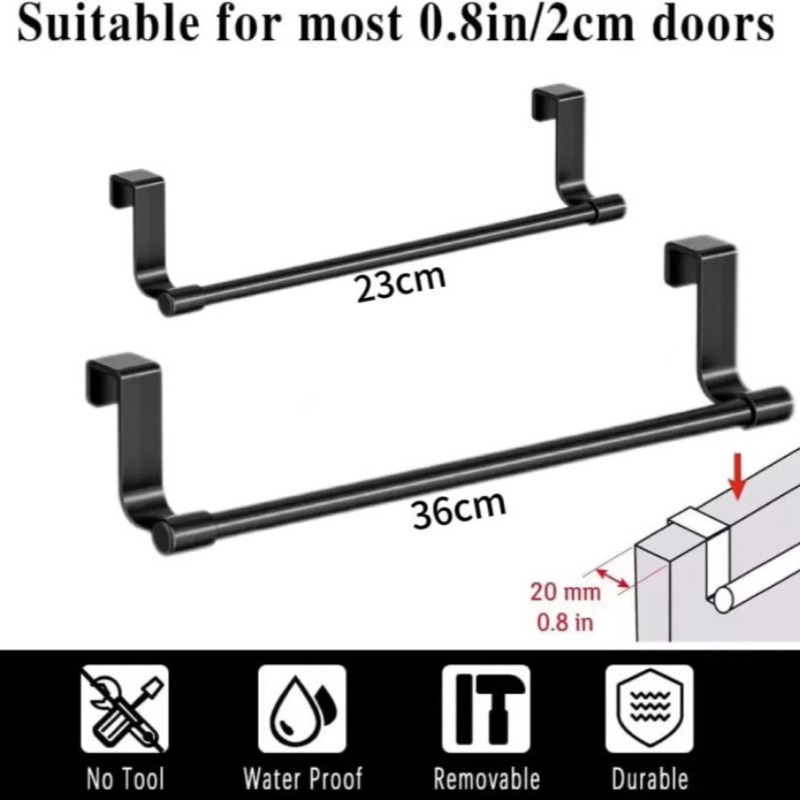 Towel Rod Steel Metal Wire Ove - Home Goods Bathroom Cabinets 评论和价格