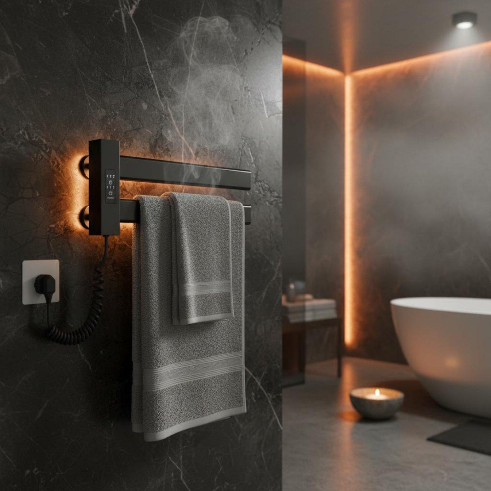 Smart Towel Heating Rack easy  - Towel Warmer Electric 评论和价格