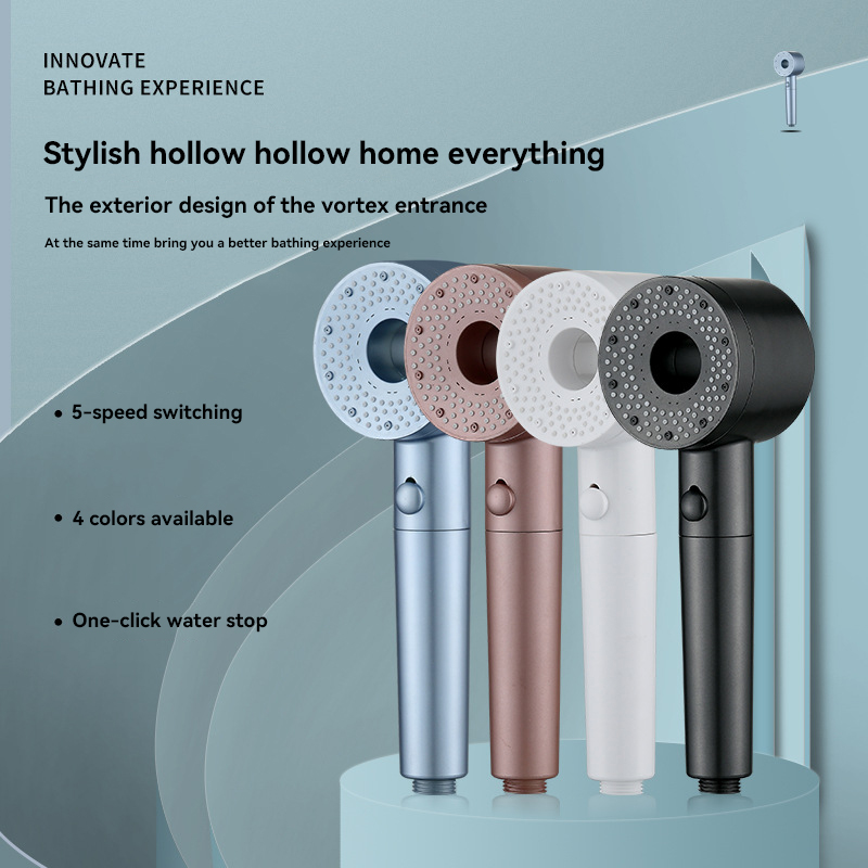 5 Modes Shower Head High Press - Home Bathroom Upgrades 评论和价格