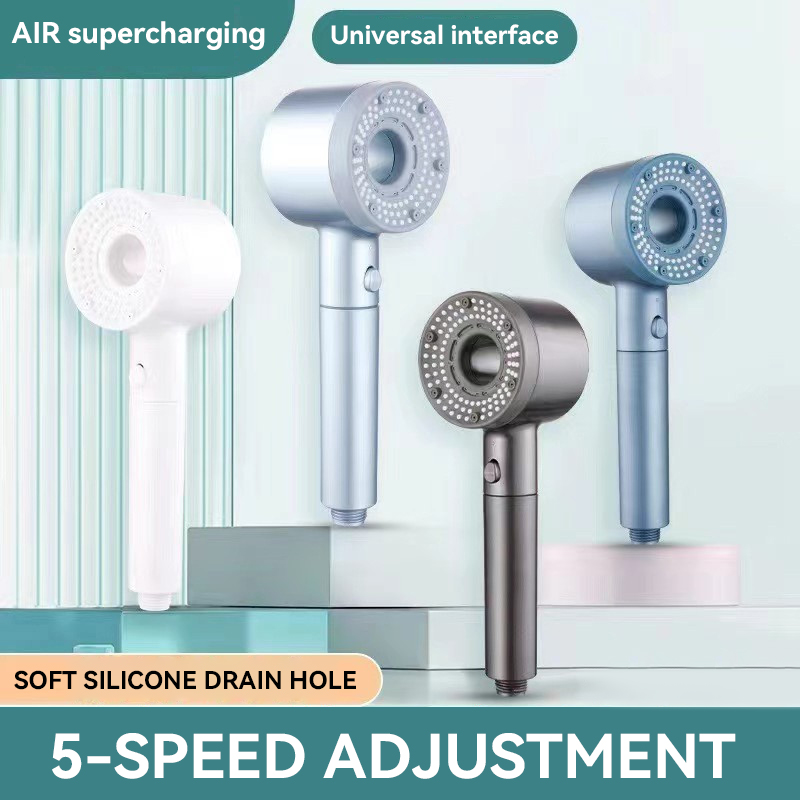 5 Modes Shower Head High Press - Home Bathroom Upgrades 评论和价格