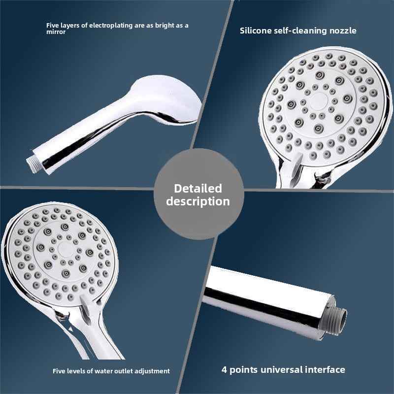 High Pressure Shower Head with - Home Bathroom Upgrades 评论和价格