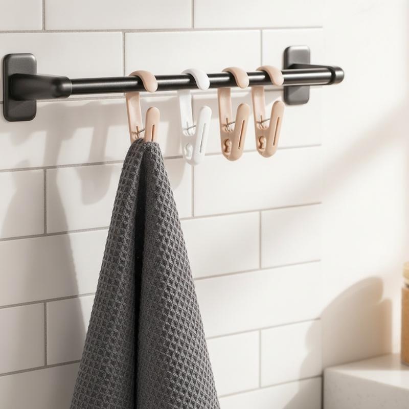 10pcs Multi-Purpose Hanging Cl - Home Bathroom Supplies 评论和价格