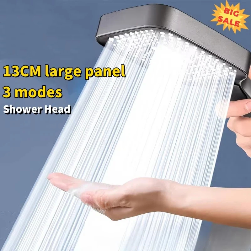 Large Panel Shower Head 13cm H - Home Bathroom Upgrades 评论和价格