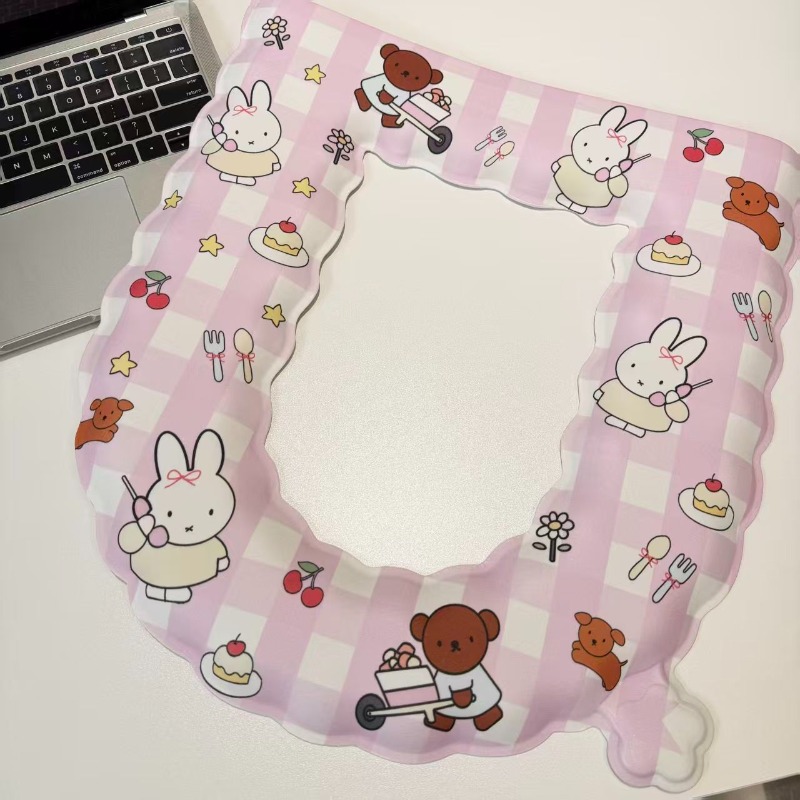 Miffy Rabbit Anime Two-Dimensi - Home Bathroom With Two Toilets 评论和价格