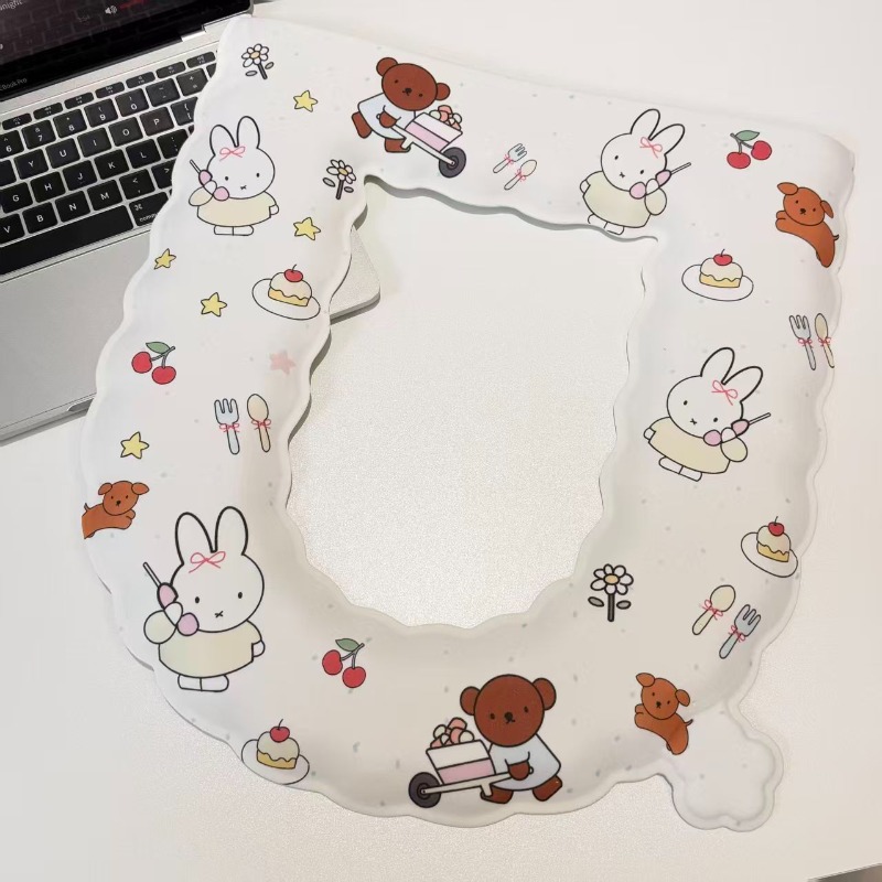 Miffy Rabbit Anime Two-Dimensi - Home Bathroom With Two Toilets 评论和价格