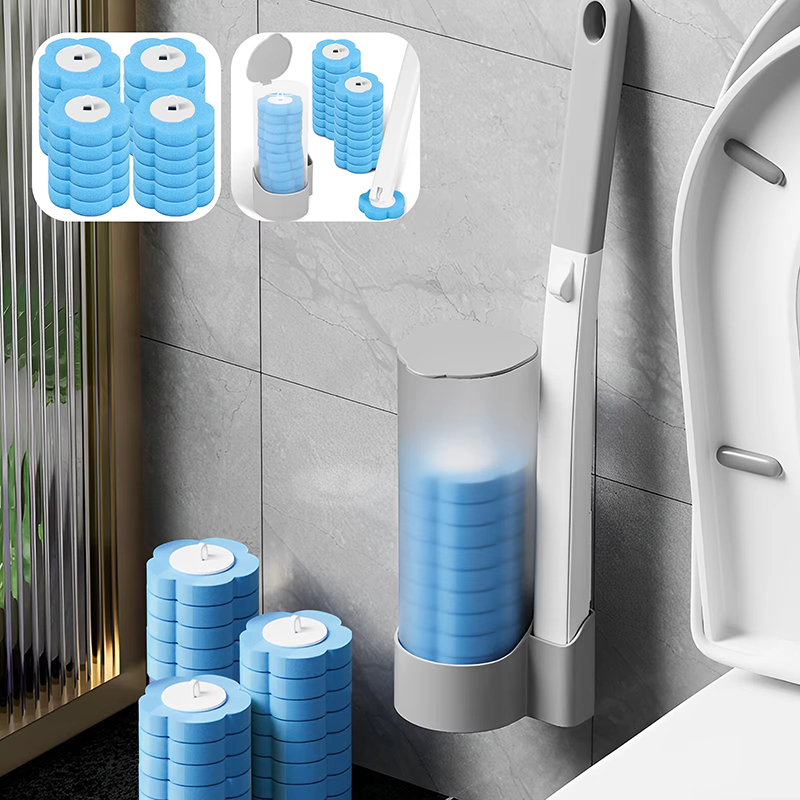 12/18Pcs Toilet Brush With Dis - Home Bathroom Upgrades 评论和价格