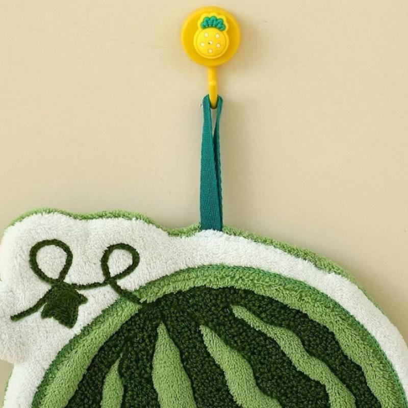 Fruit Hand Towel Kitchen Absor - Home Bathroom Supplies 评论和价格