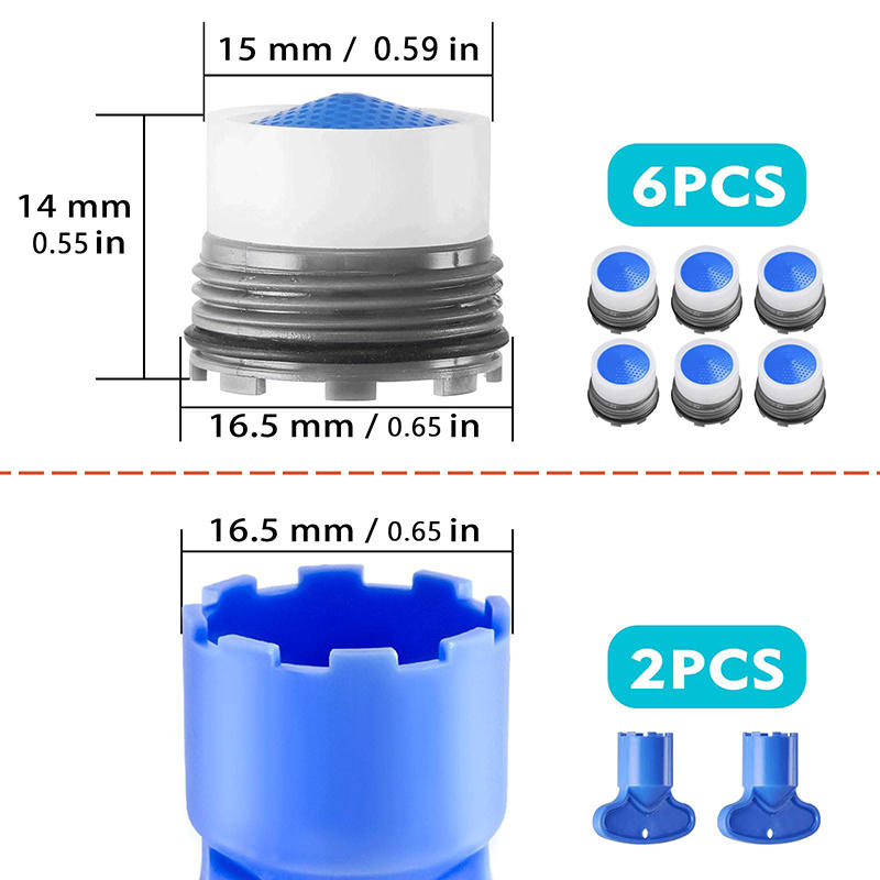 16.5/18.5MM Faucet Aerator Wit - Basin Mixer Tap 评论和价格