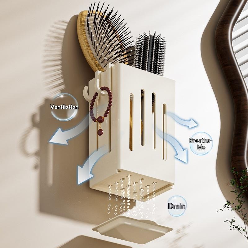 Bathroom Cosmetic Comb Storage - Jet Home Bathroom 评论和价格