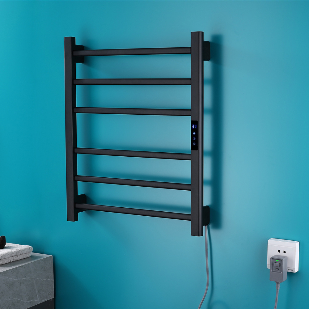 Black Gray Gold Brushed Bathro - Towel Warmer Electric 评论和价格