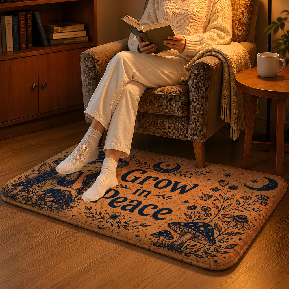 Celestial Good Vibes Floor Mat - Home Goods Bathroom Mats 评论和价格