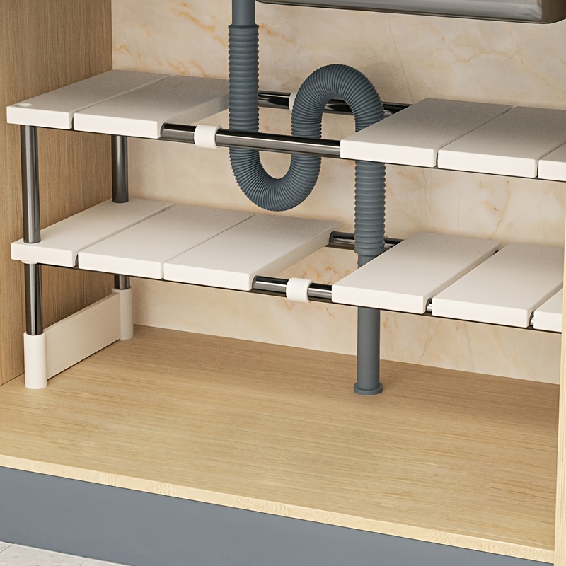 Adjustable Under Sink Storage  - Home Goods Bathroom Cabinets 评论和价格