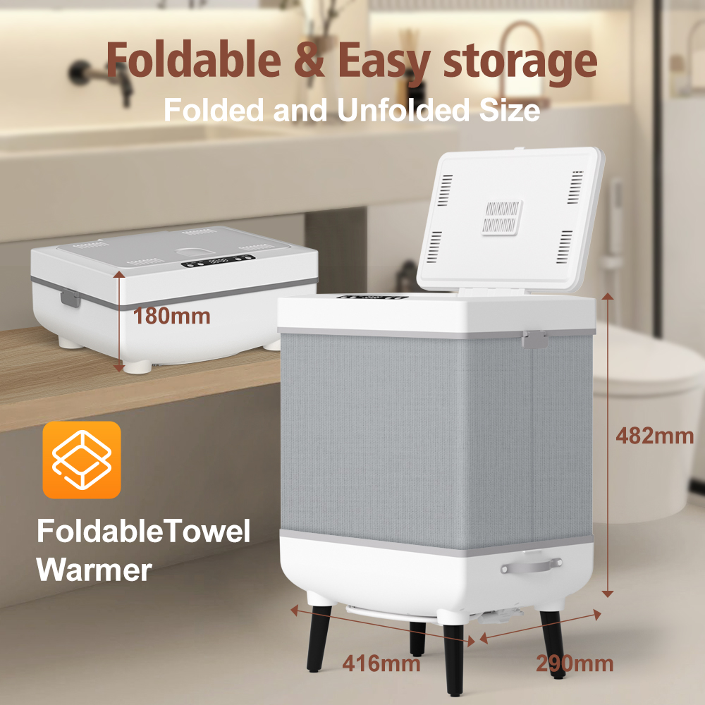 600W Foldable Heating & Drying - Towel Warmer Electric 评论和价格