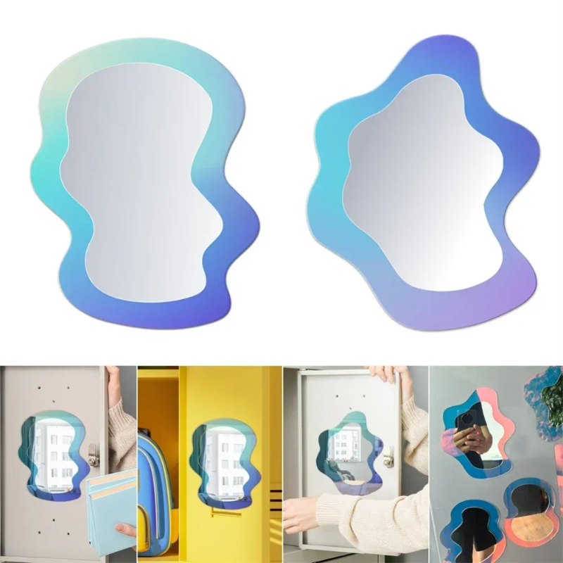 New Magnetic Geometric Pattern - Home Essentials Bathroom Cabinet 评论和价格