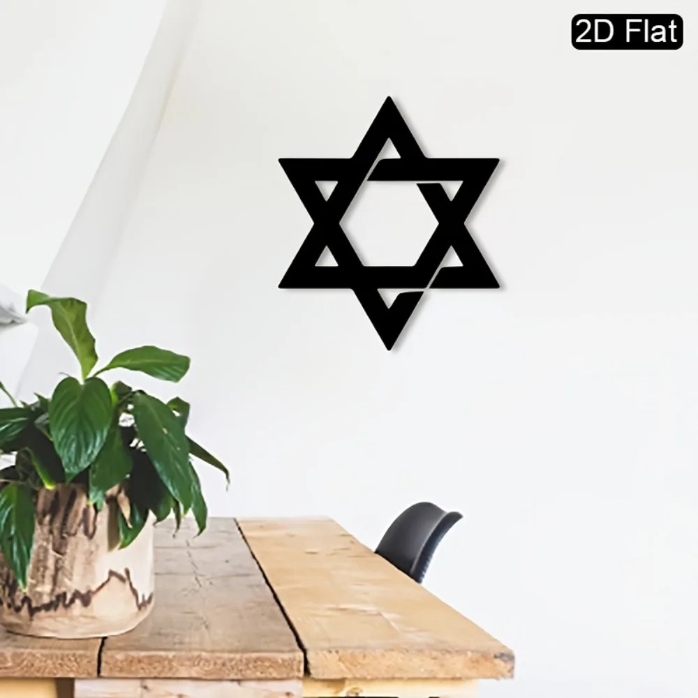 CIFBUY Iron Wall Art Star of D - Home & Bathroom Building Products Pte Ltd Photos 评论和价格