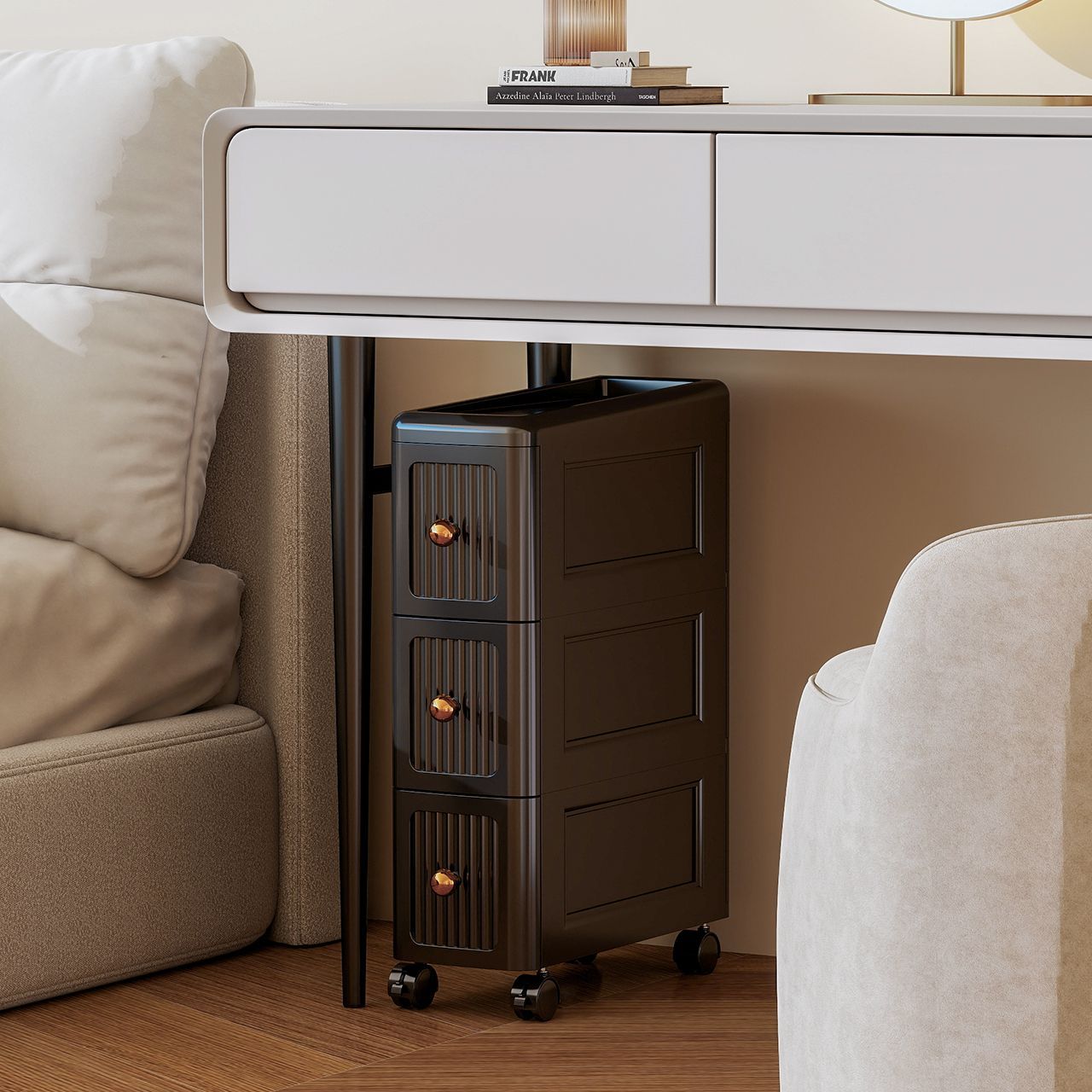 15CM Narrow Gap Drawer Storage - Home Goods Bathroom Cabinets 评论和价格