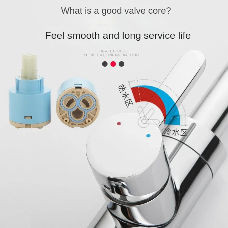 Faucets Mixing Spool Valve 25  - Basin Mixer Tap 评论和价格
