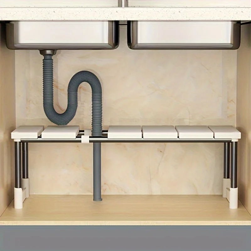 Adjustable Under Sink Storage  - Home Goods Bathroom Cabinets 评论和价格