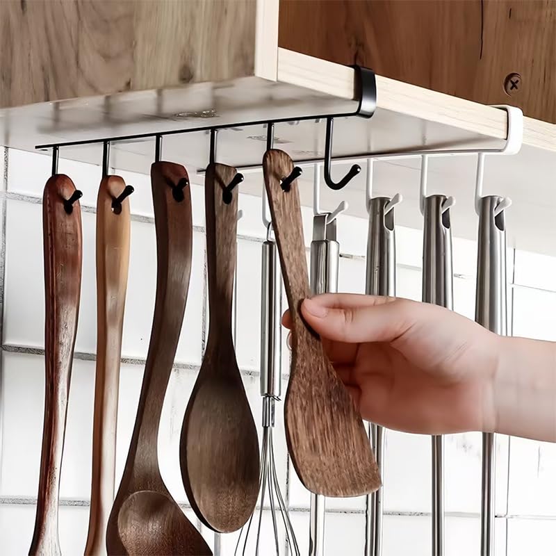 1/2/3PC 6 Hooks Kitchen Cabine - Home Goods Bathroom Cabinets 评论和价格