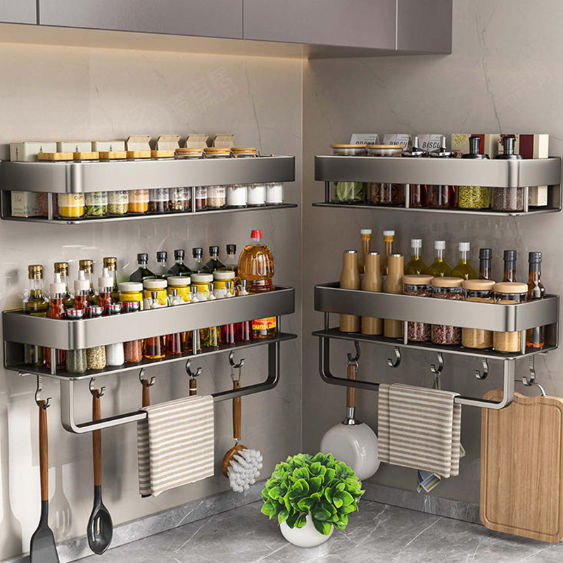 Aluminum Kitchen Rack Kitchen  - Home Goods Bathroom Cabinets 评论和价格