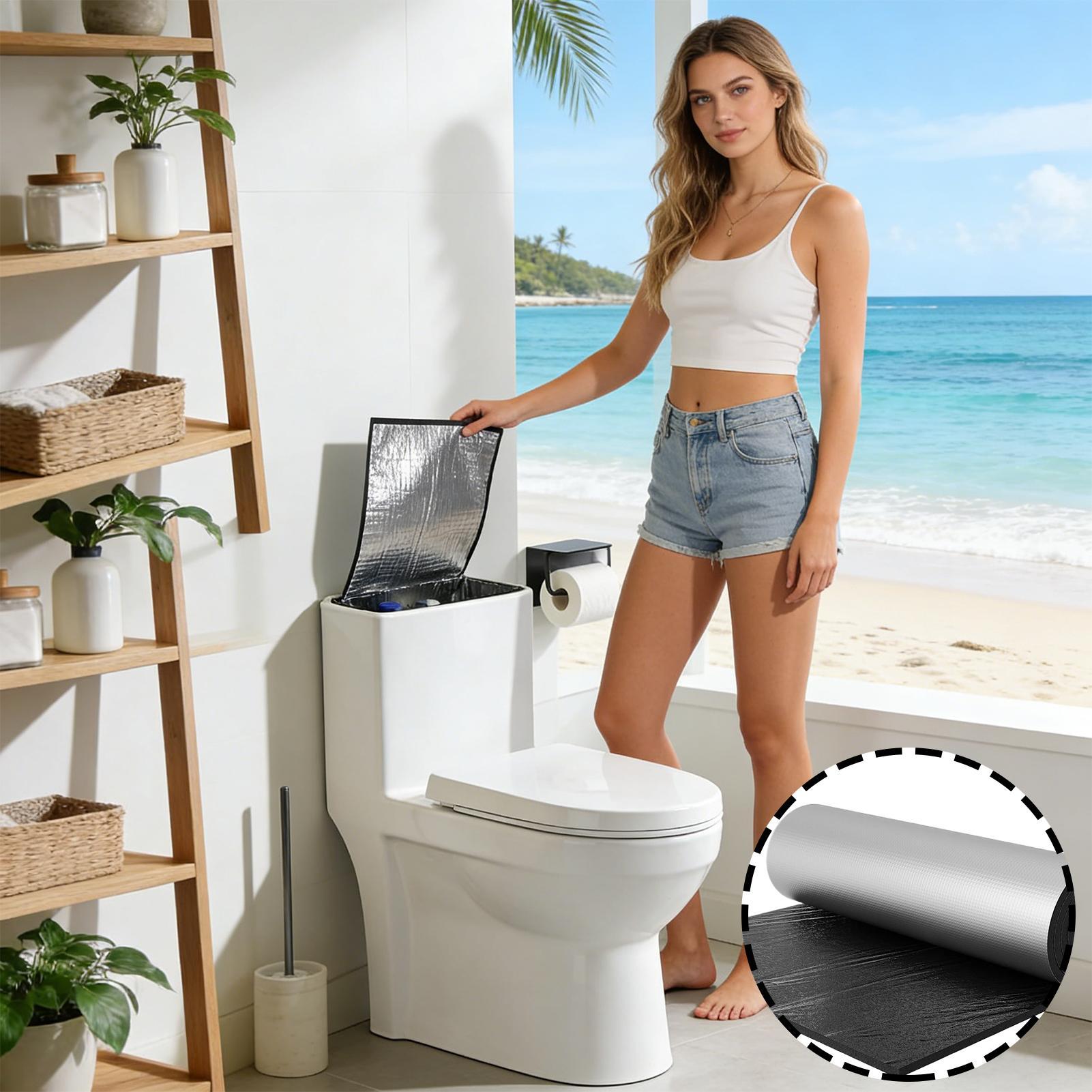 Toilet Tank Liner Waterproof A - Home Bathroom With Two Toilets 评论和价格