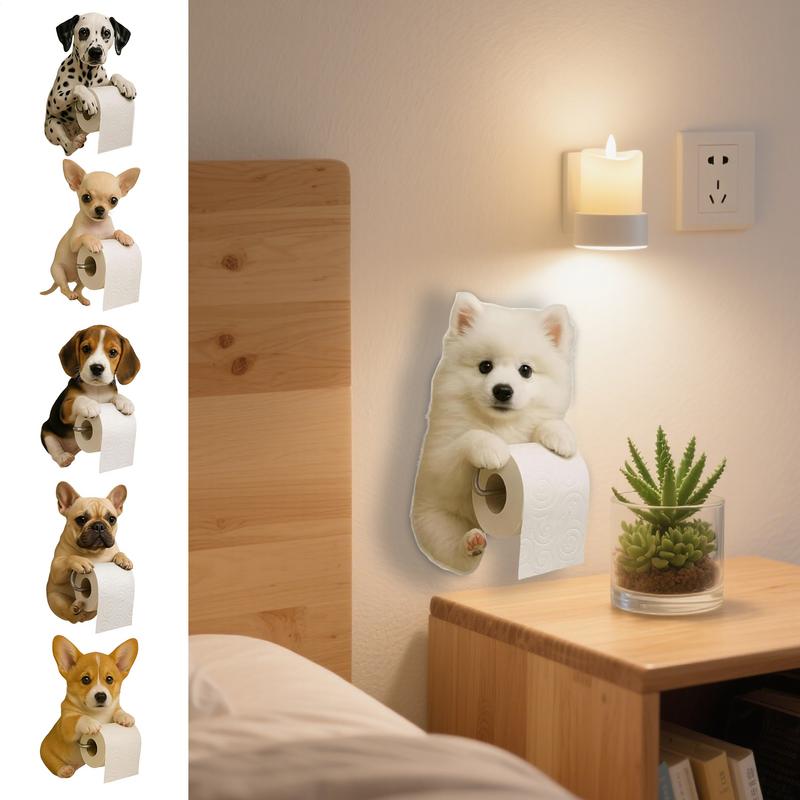 Cute Paper Towel Holder Funny  - Home Bathroom Paper Towel Dispenser 评论和价格