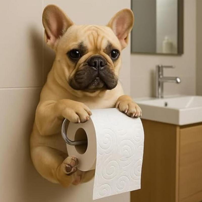 Cute Paper Towel Holder Funny  - Home Bathroom Paper Towel Dispenser 评论和价格