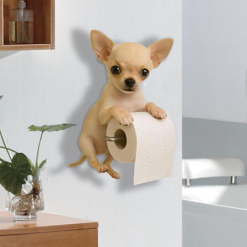 Cute Paper Towel Holder Funny  - Home Bathroom Paper Towel Dispenser 评论和价格