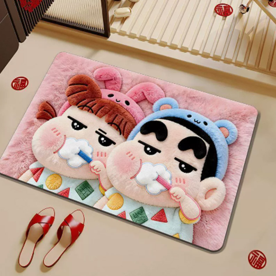2027 Cartoon Diatomaceous Eart - Home Goods Bathroom Mats 评论和价格