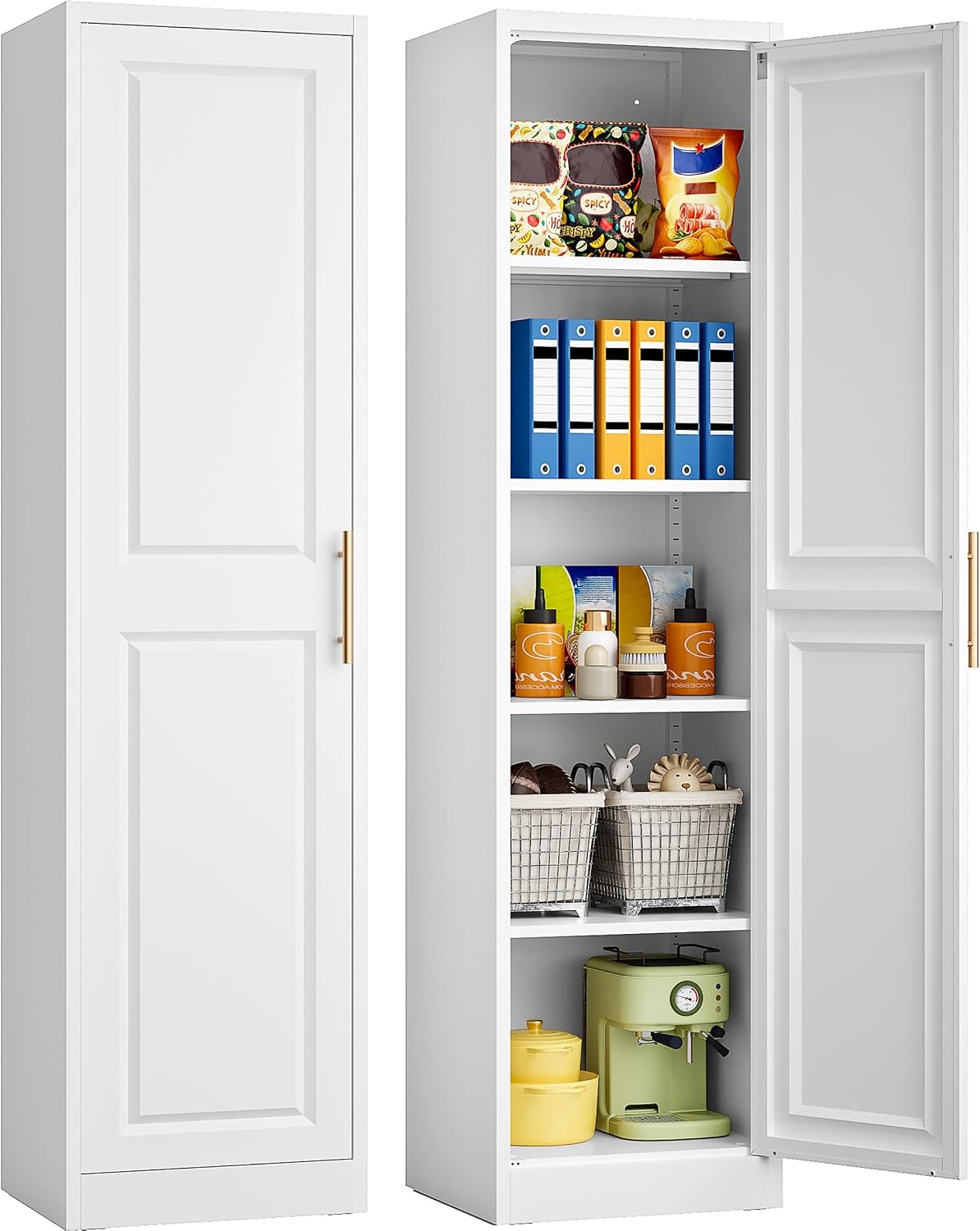 Tall Narrow Storage Cabinet Wi - Home Goods Bathroom Cabinets 评论和价格