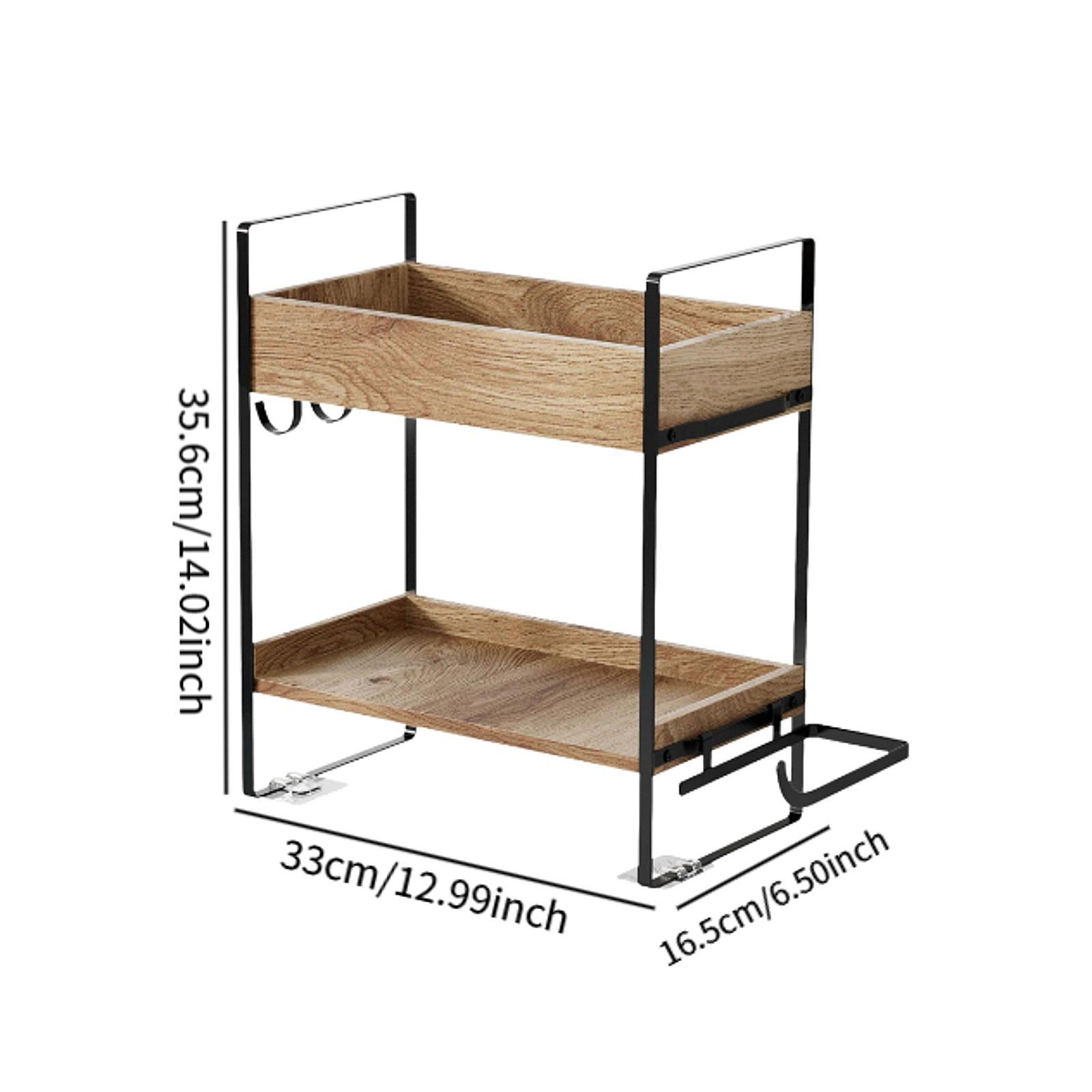 Iron Wood Two Layer Bathroom O - Home Bathroom With Two Toilets 评论和价格