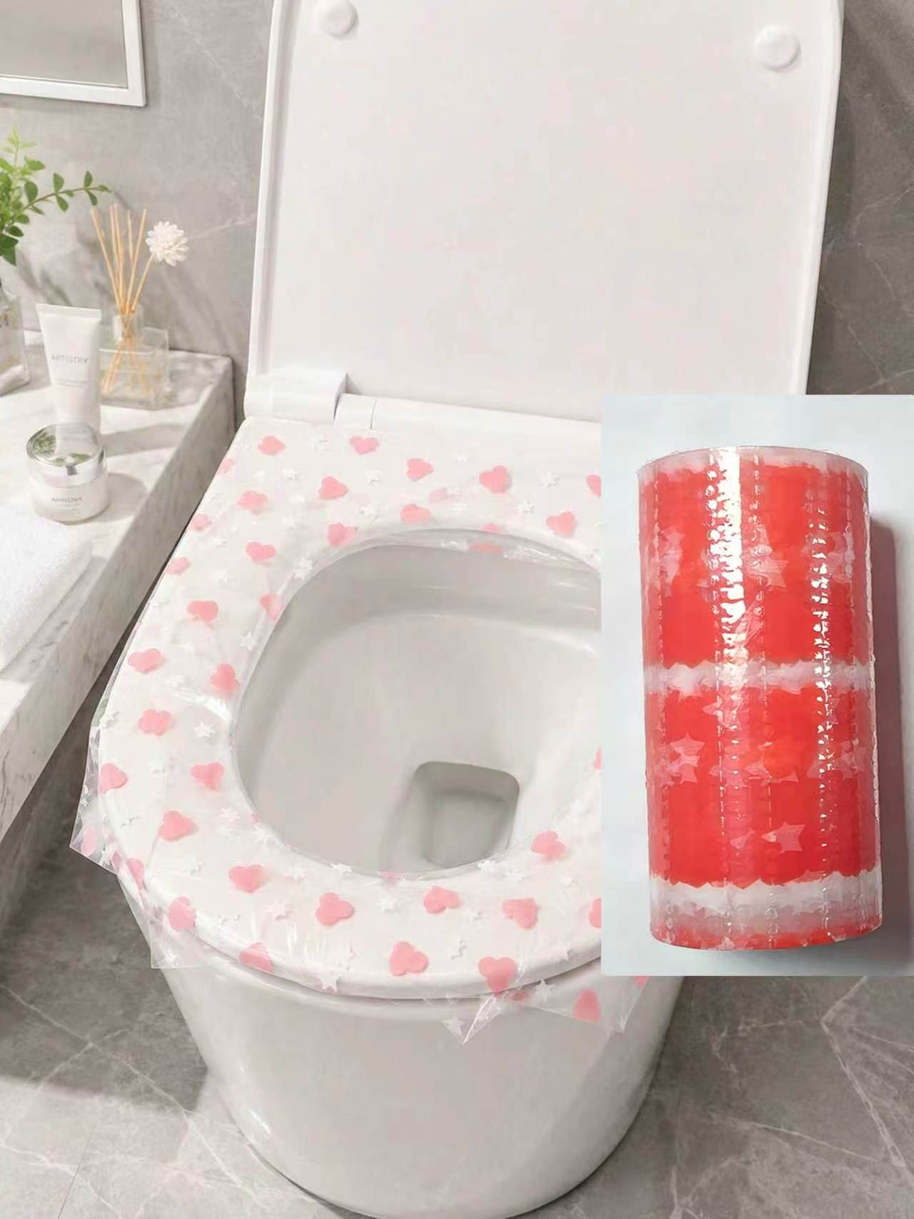 133pcs/roll disposable toilet  - Home Bathroom Supplies 评论和价格