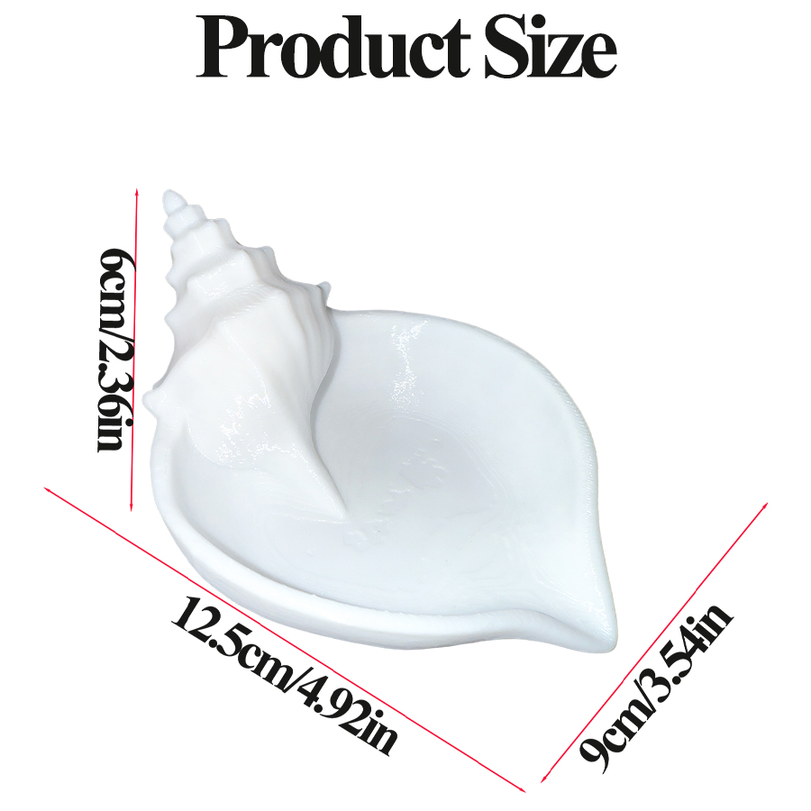 Nordic Minimalist Conch-Shaped - Home Essentials Bathroom Cabinet 评论和价格