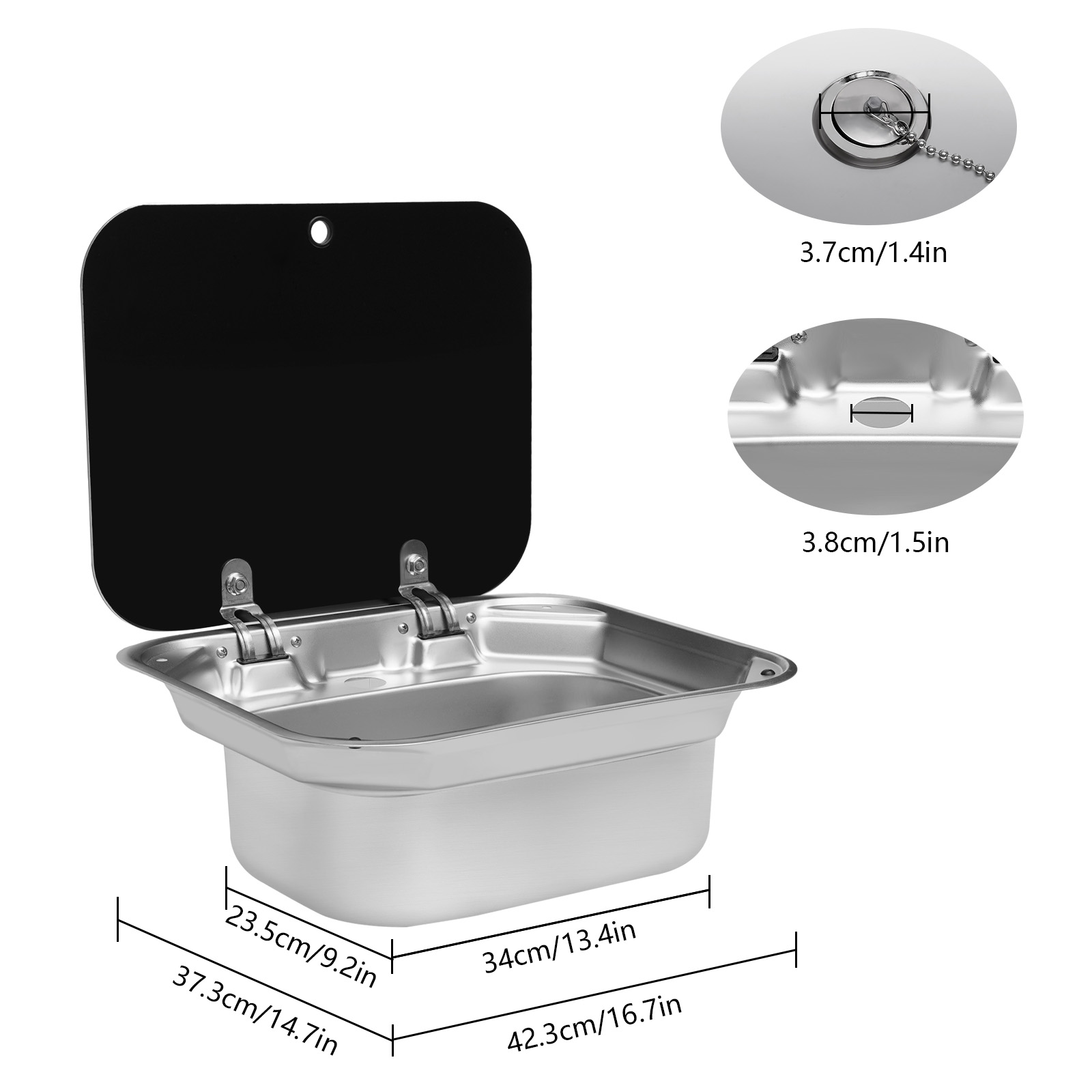 Complete RV Sink Combo Kit wit - Basin Mixer Tap 评论和价格