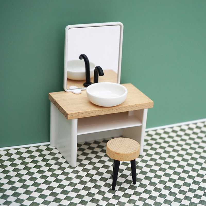 1:6/1:12 Dollhouse Miniature B - Home Bathroom Supplies 评论和价格
