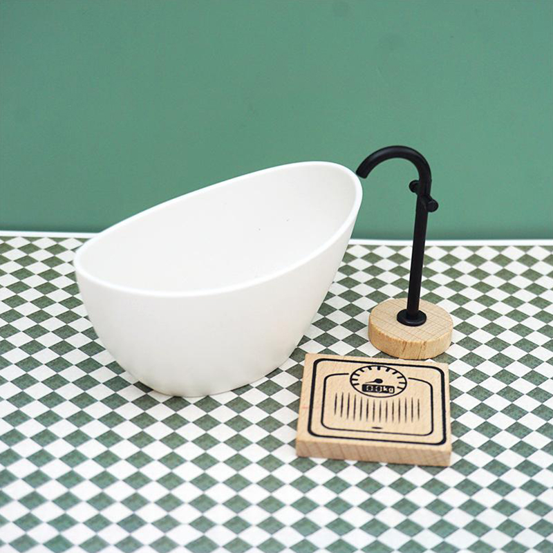 1:6/1:12 Dollhouse Miniature B - Home Bathroom Supplies 评论和价格