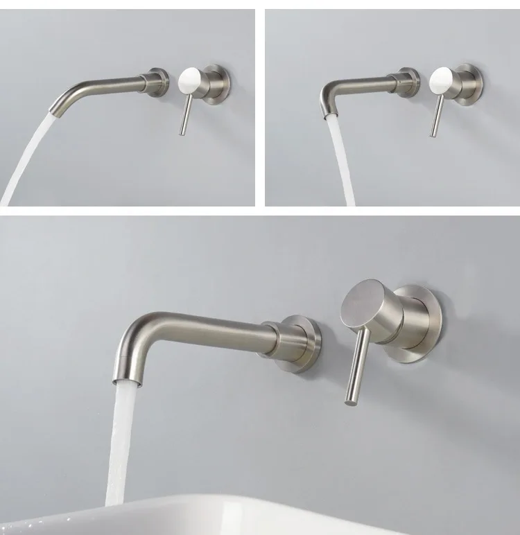 304 stainless steel Brushed ni - Basin Mixer Tap 评论和价格