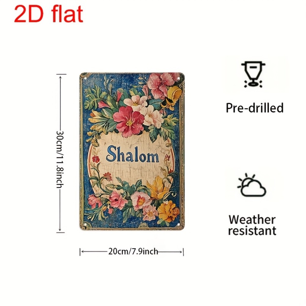 CIFBUY Vintage Floral Shalom A - Home & Bathroom Building Products Pte Ltd Photos 评论和价格