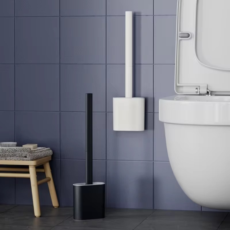 1PC Black Wall Mounted Toilet  - Home Bathroom Cleaning 评论和价格
