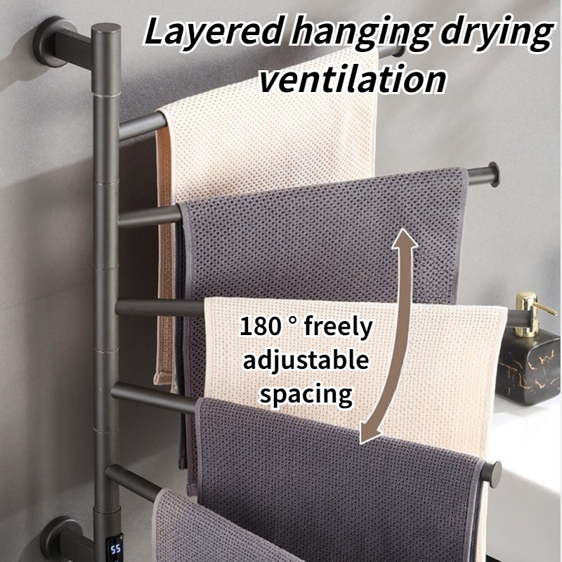 Electric Heated Towel Rail Rot - Towel Warmer Electric 评论和价格