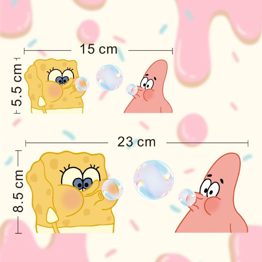 SpongeBob Bathroom Mirror Deca - Home Bathroom Supplies 评论和价格