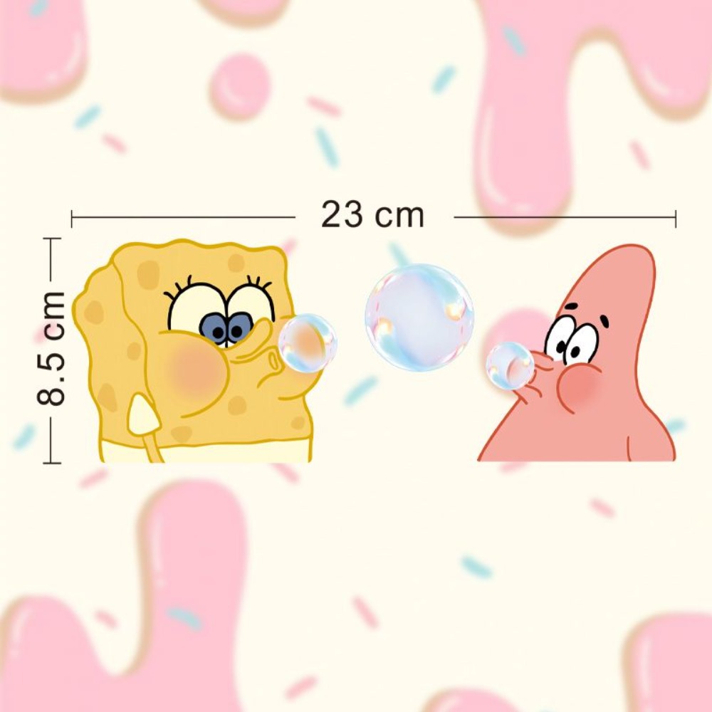 SpongeBob Bathroom Mirror Deca - Home Bathroom Supplies 评论和价格